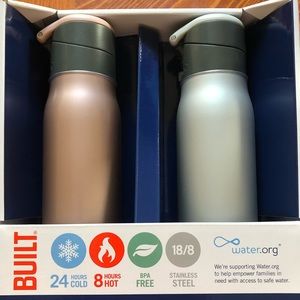2-Pack Slide Lock Bottle